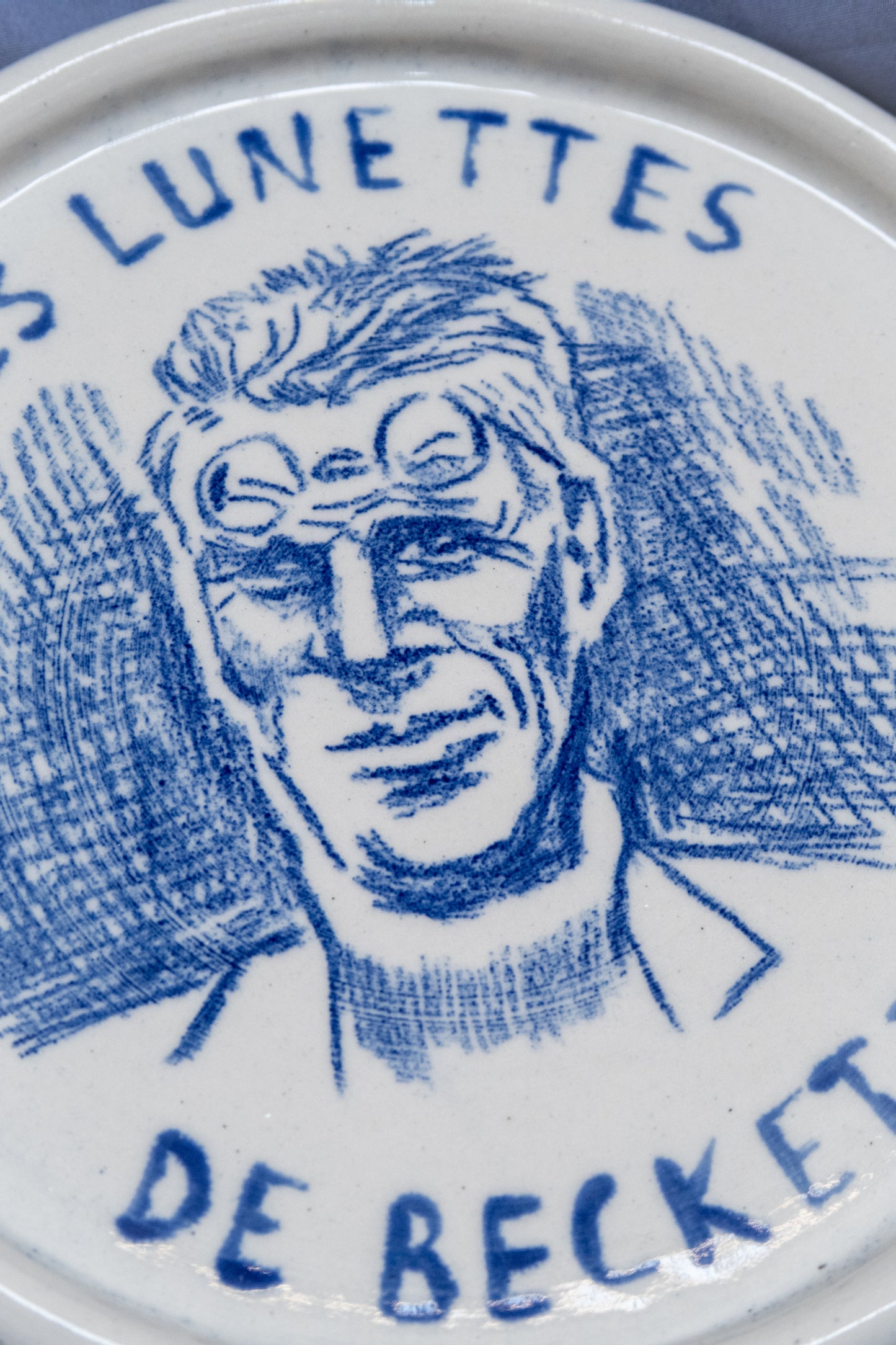 Assiette Samuel Beckett