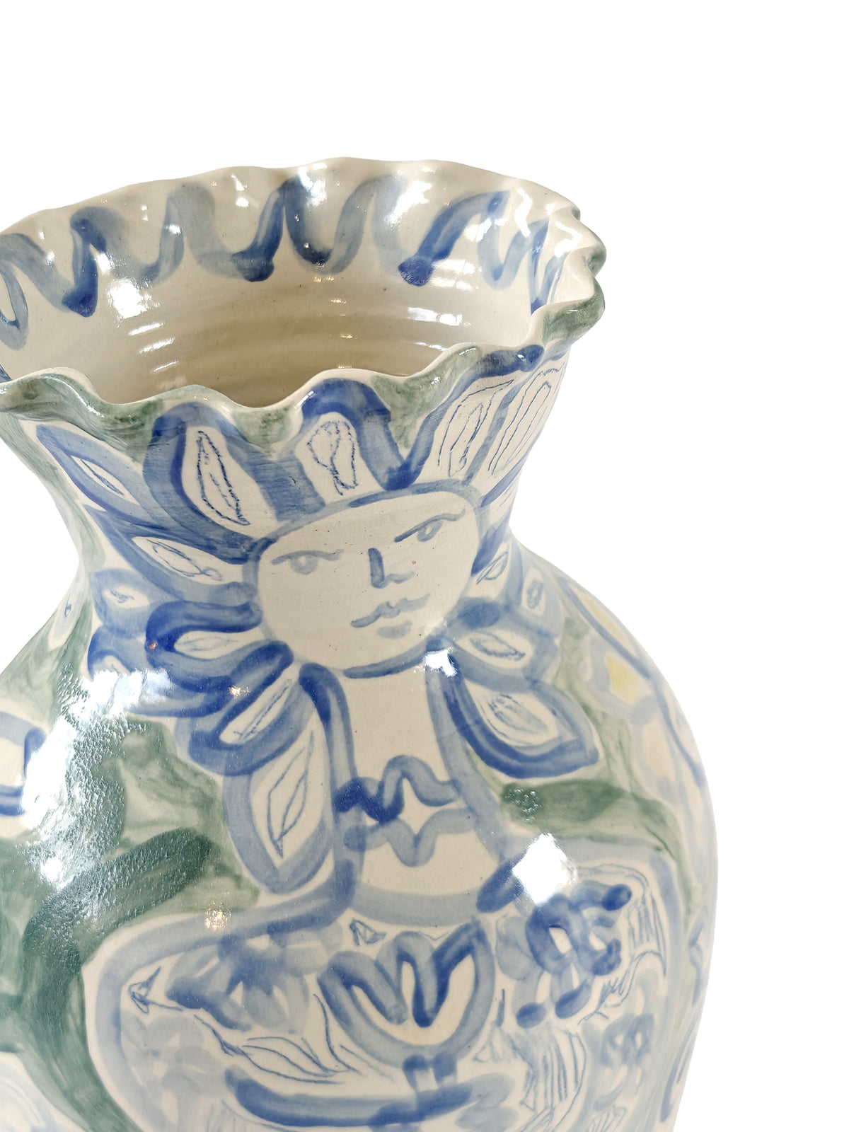 Vase "Les fleurs du Brésil" 01