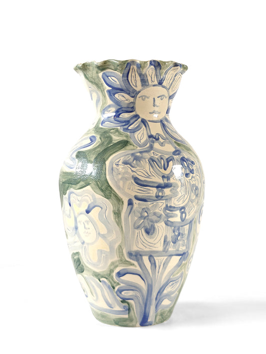 Vase "Les fleurs du Brésil" 01