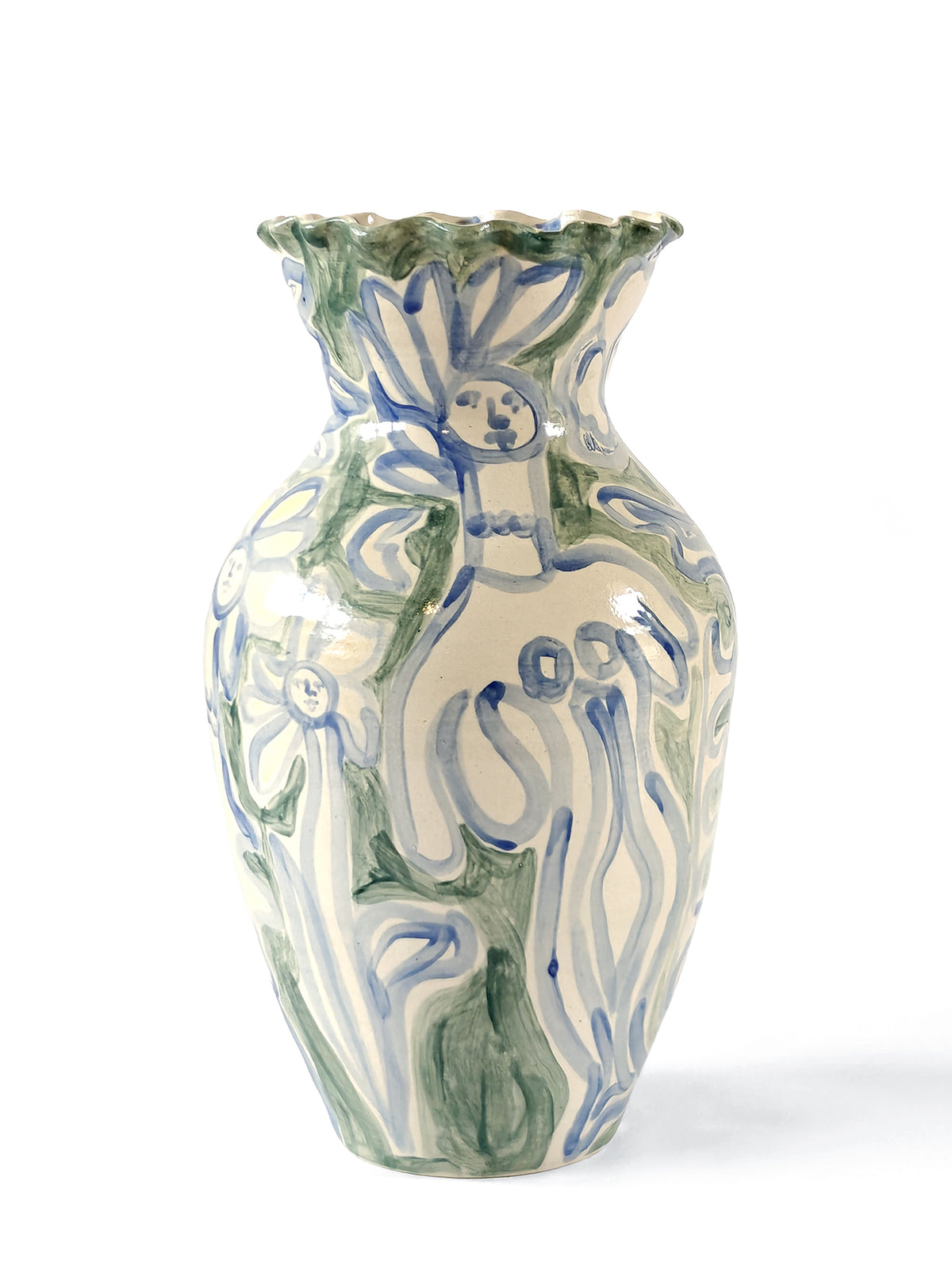 Vase "Les fleurs du Brésil" 01
