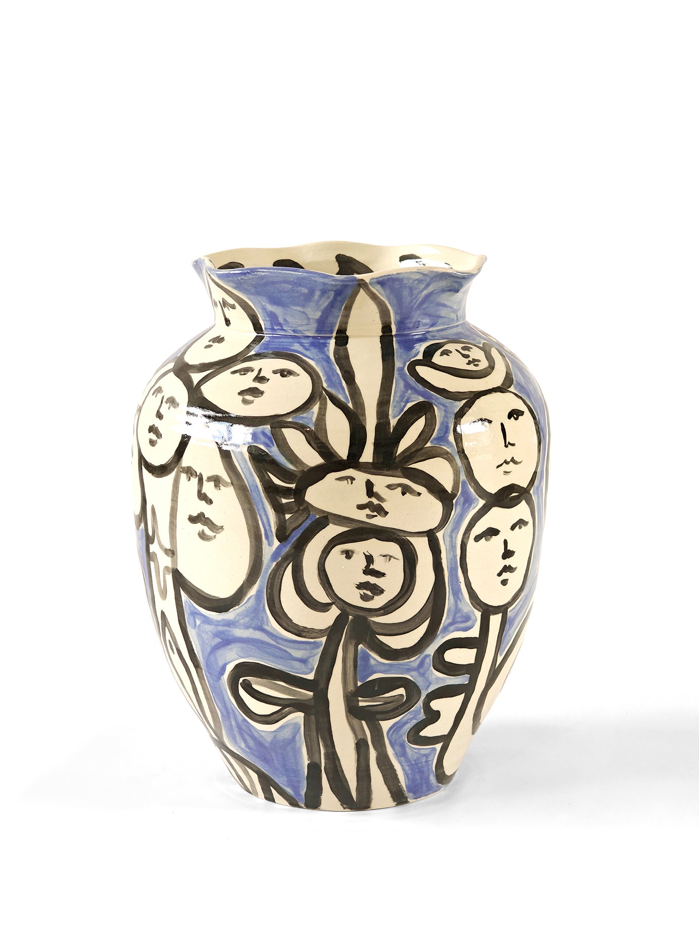 Vase "Les fleurs du Brésil" 06