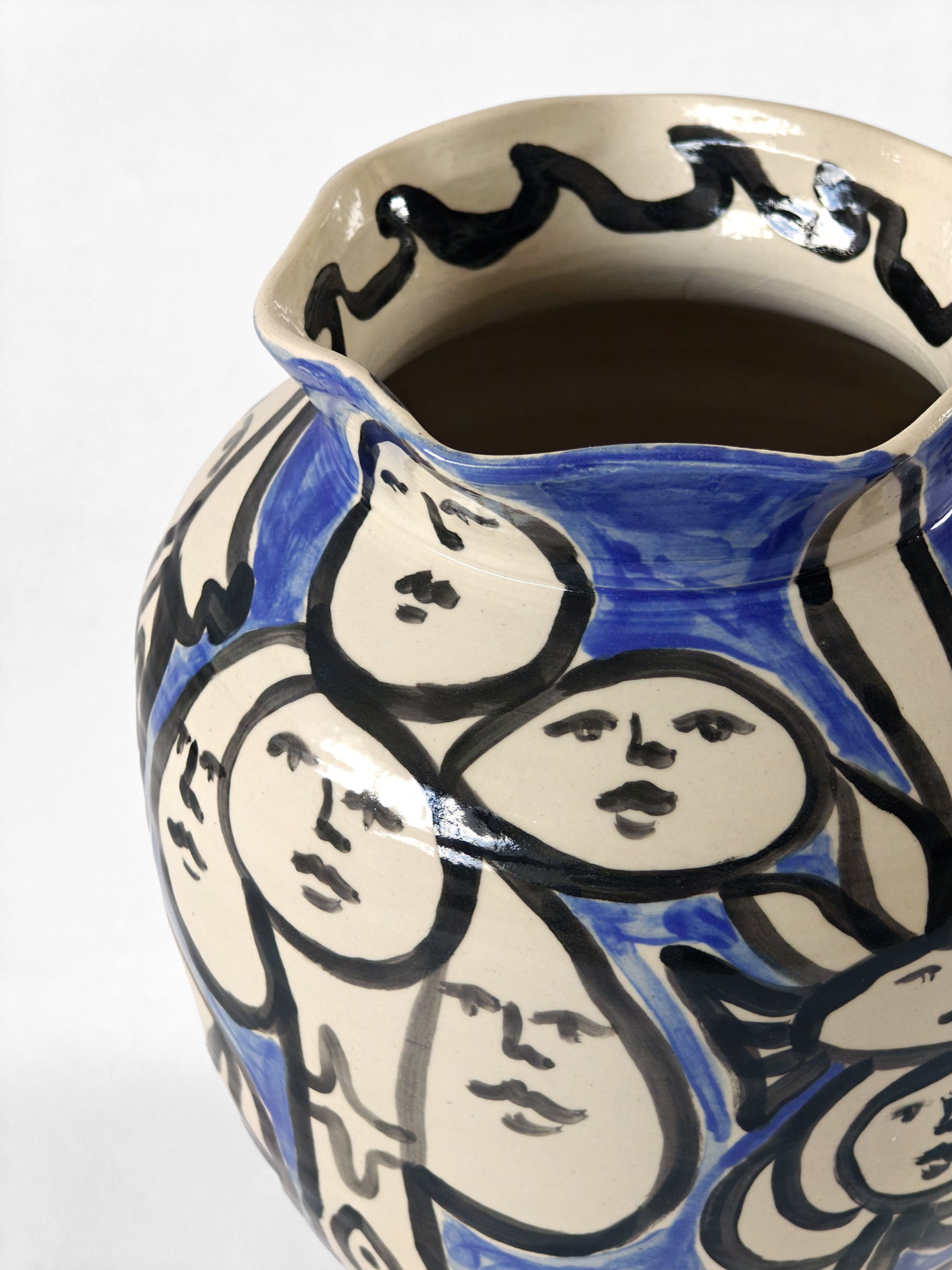 Vase "Les fleurs du Brésil" 06