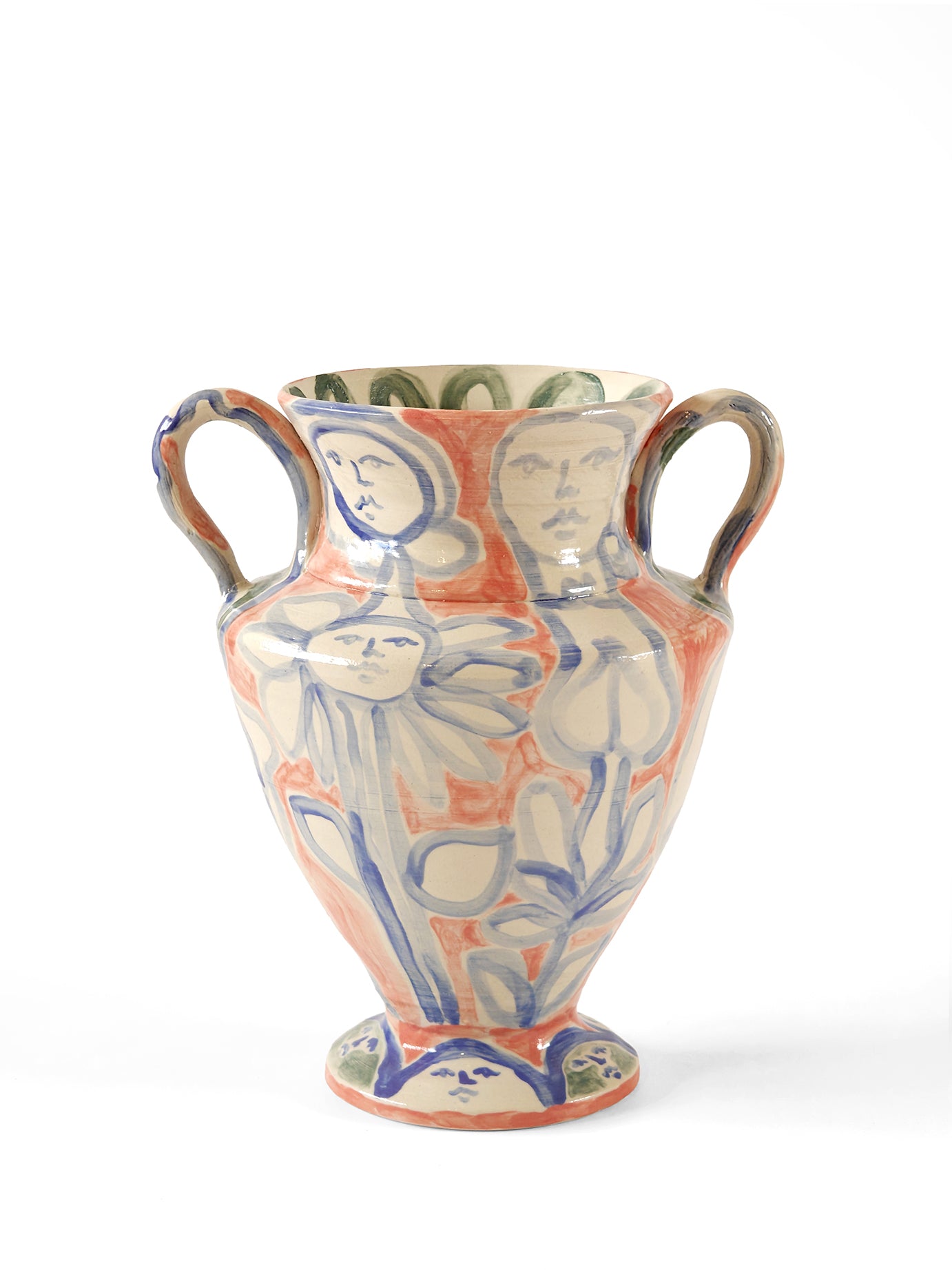 Vase "Les fleurs du Brésil" 05