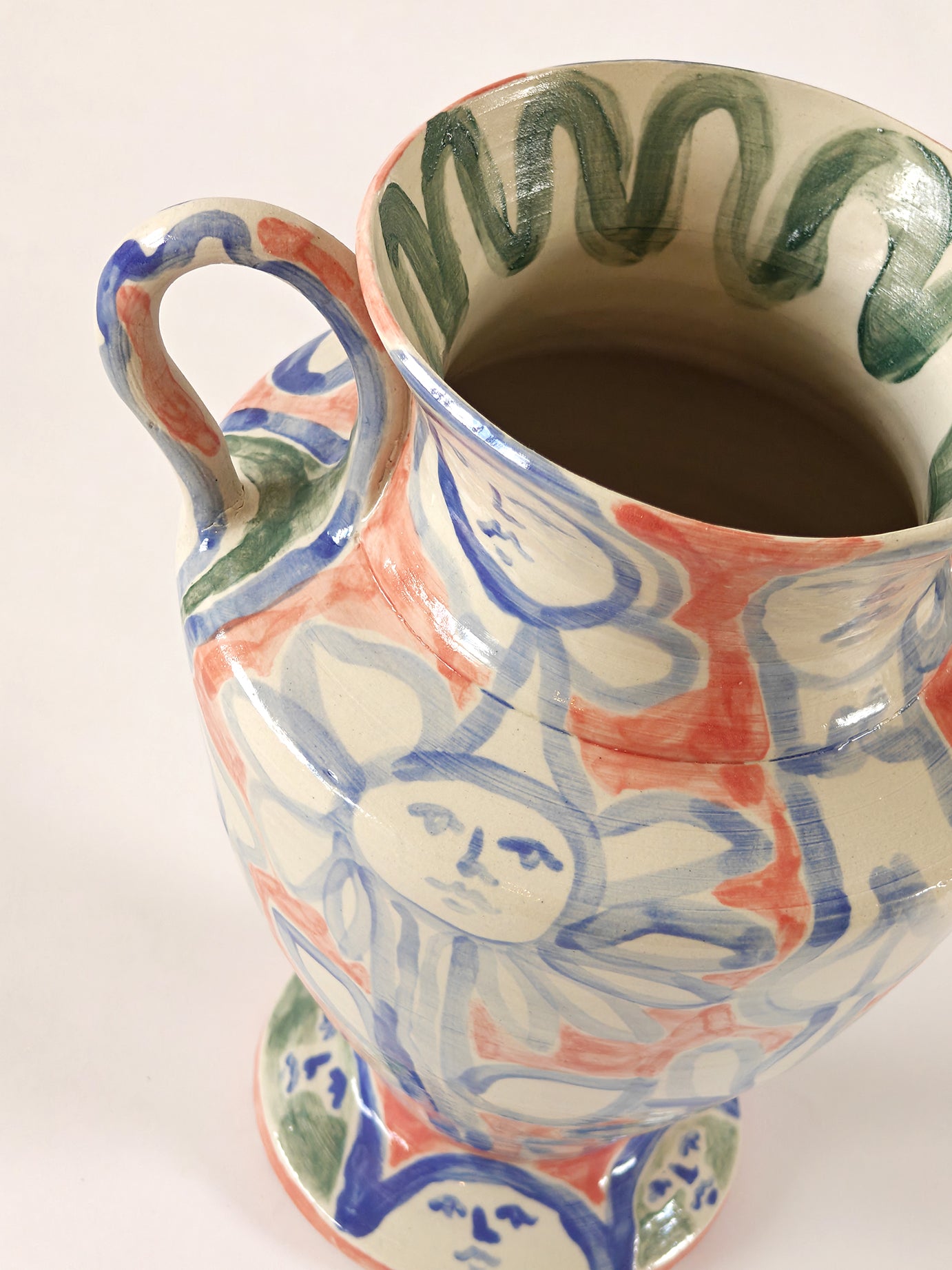 Vase "Les fleurs du Brésil" 05