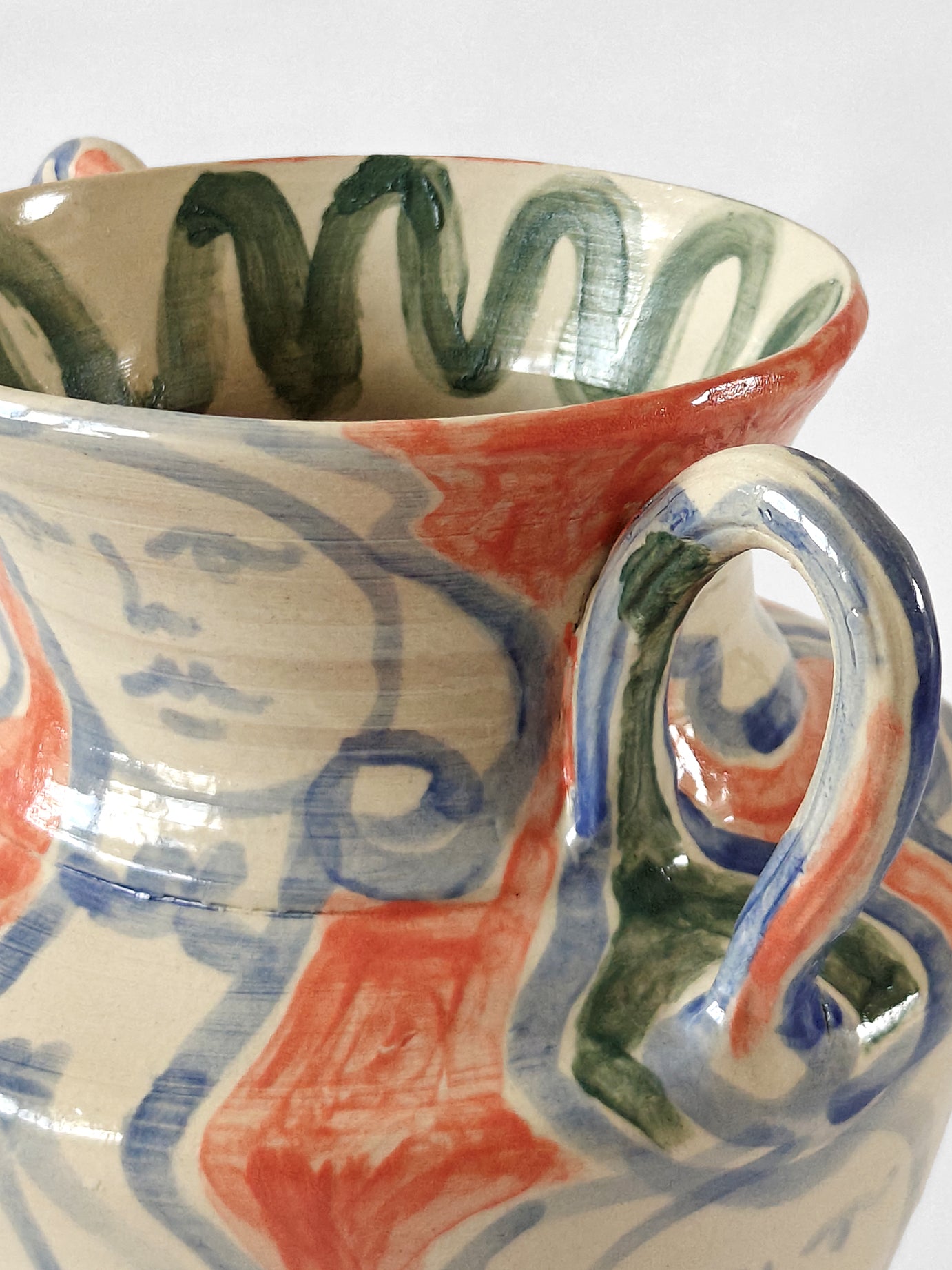 Vase "Les fleurs du Brésil" 05
