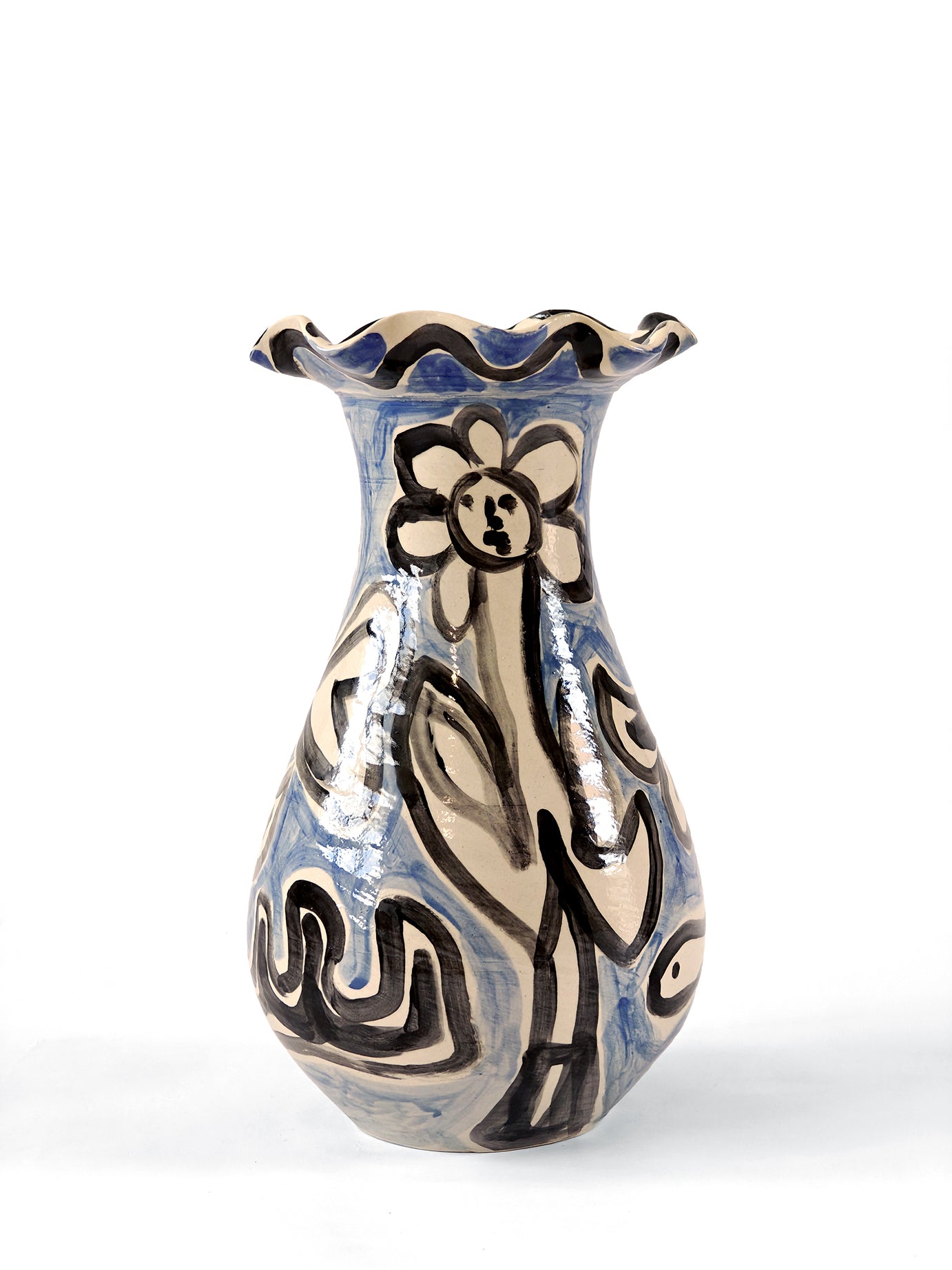 Vase "Les fleurs du Brésil" 04