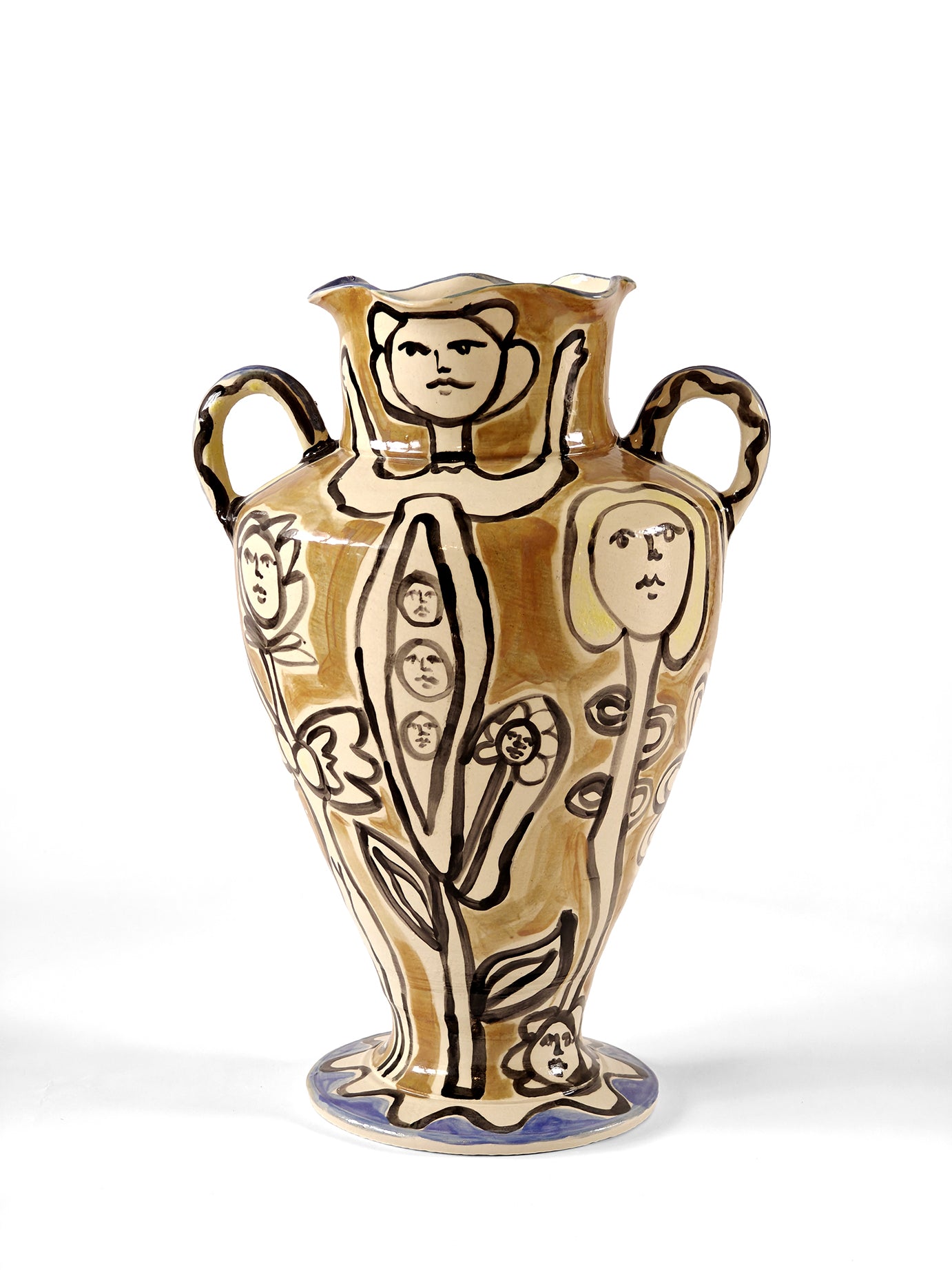 Vase "Les fleurs du Brésil" 03