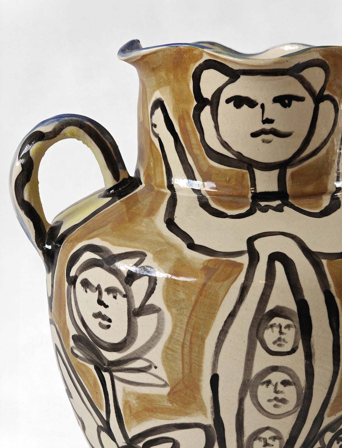 Vase "Les fleurs du Brésil" 03
