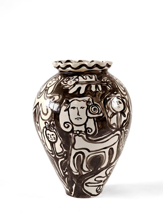 Vase "Les fleurs du Brésil" 01