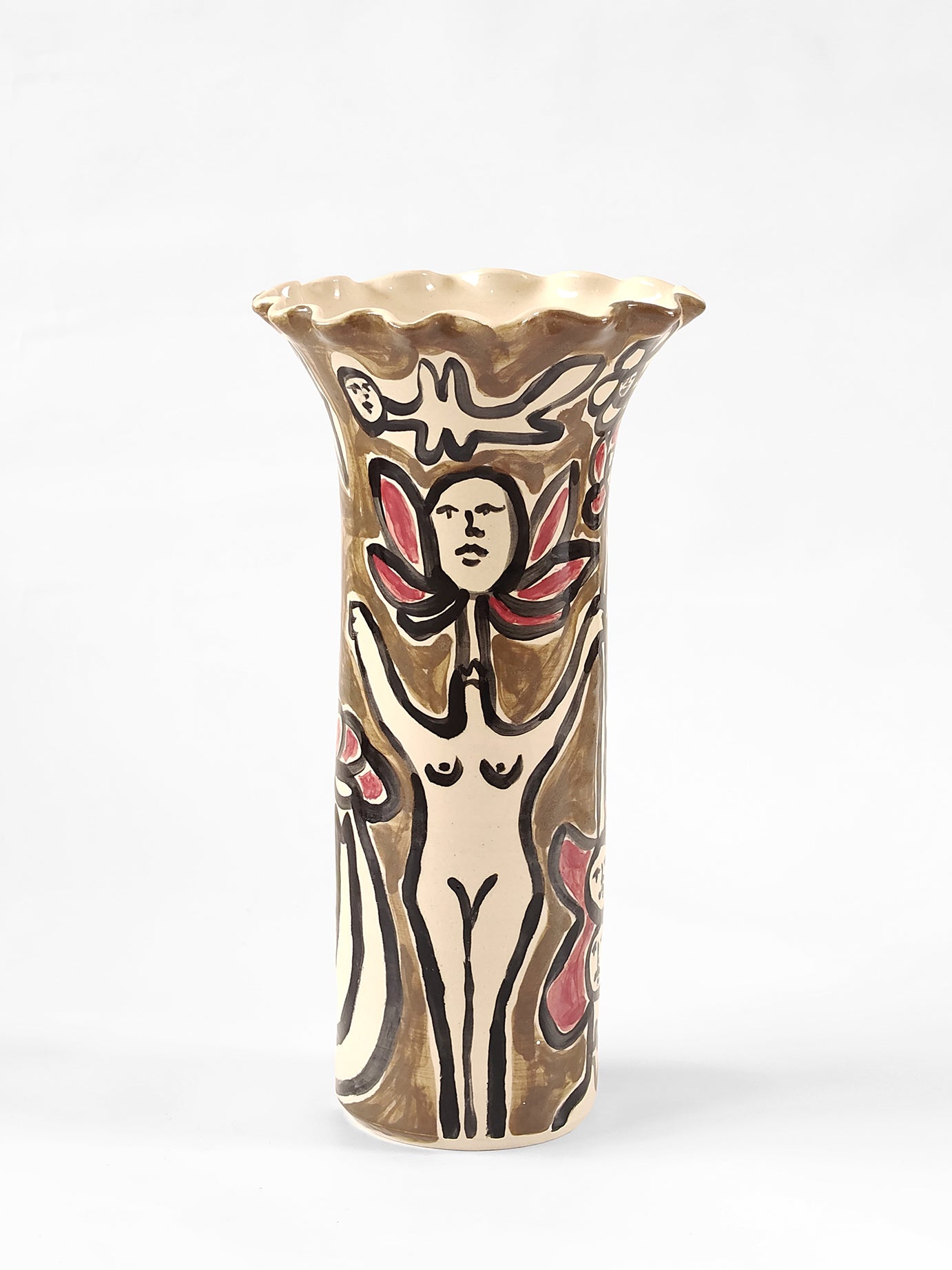 Vase "Les fleurs du Brésil" 02