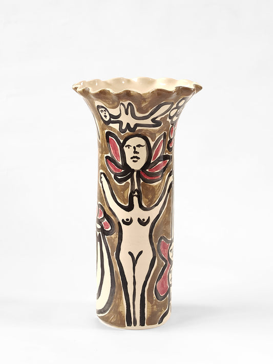 Vase "Les fleurs du Brésil" 02