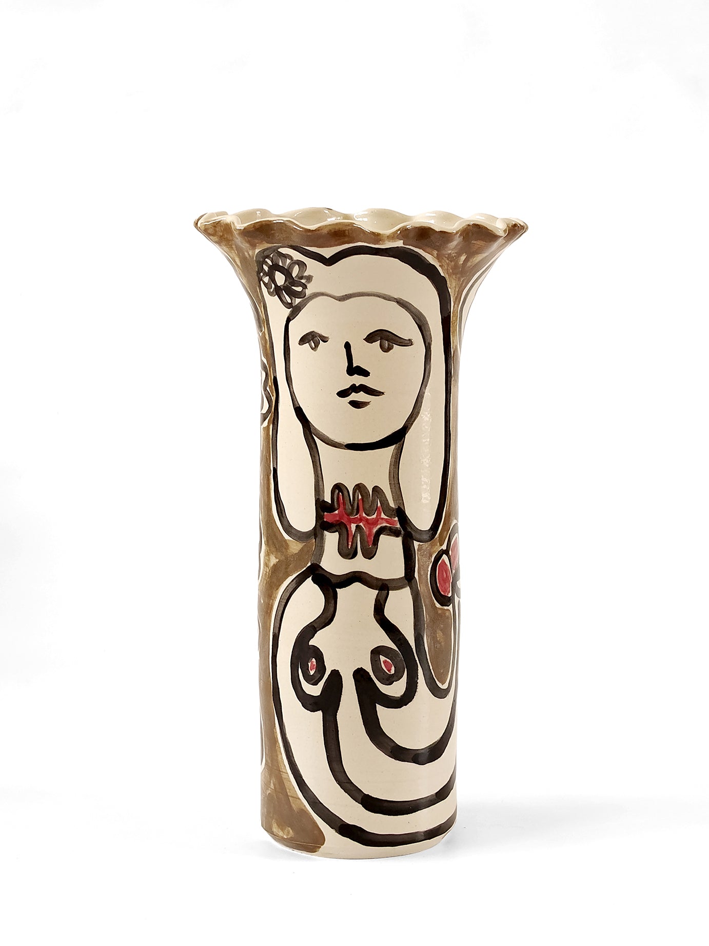 Vase "Les fleurs du Brésil" 02